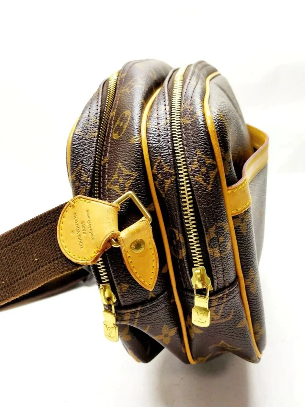 Authentic Louis Vuitton Reporter PM Monogram Canvas Crossbody Messenger Bag